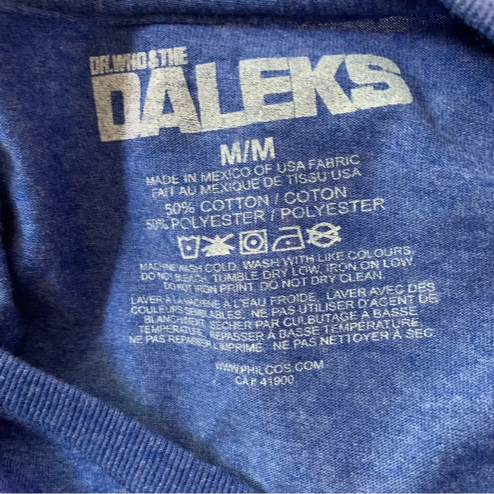 Doctor Who Invasion Earth Graphic T Shirt Invasion Earth Blue Nerdy Dr Who - Picture 8 of 9